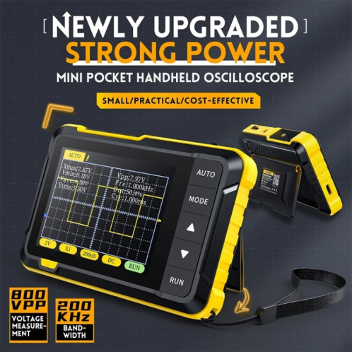 Petit oscilloscope numérique portable FNIRSI pour la maintenance, spécification : mise à niveau SF21021146-010